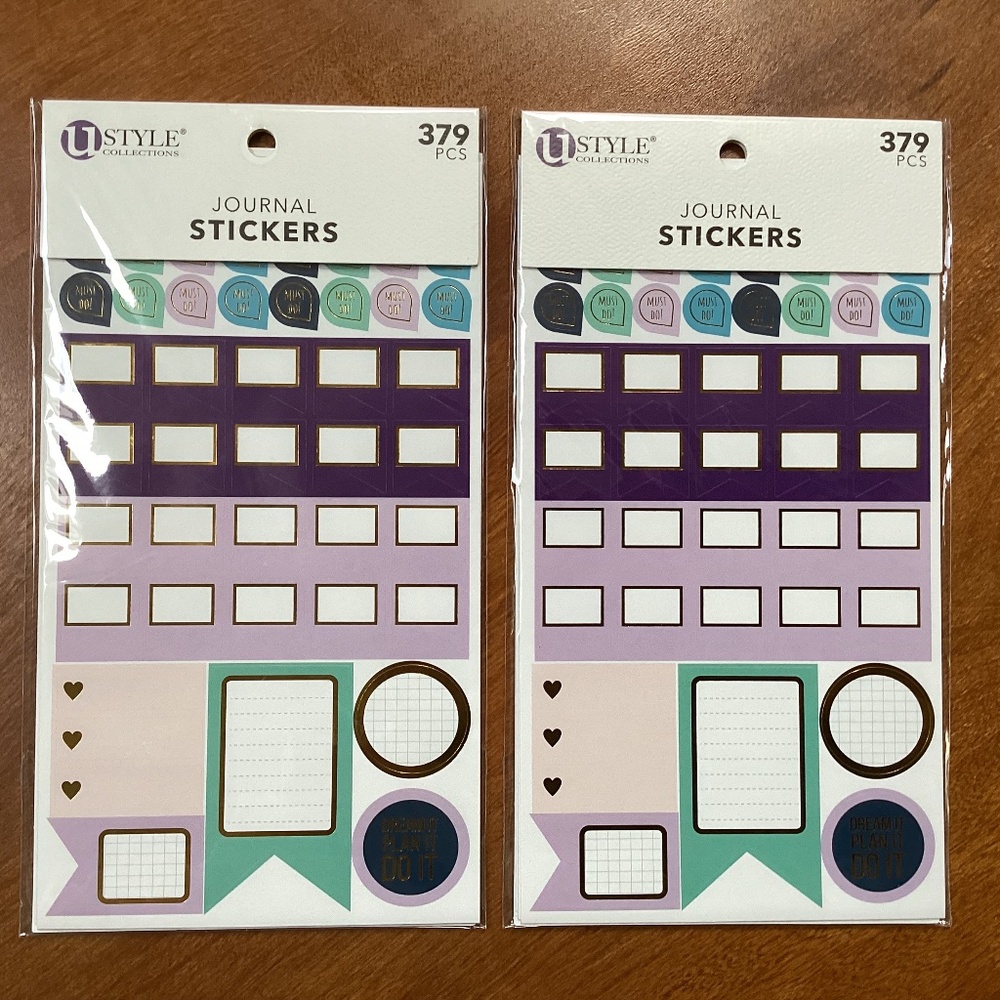 U Style Collections Journal Stickers 379 pcs